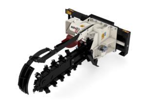 Chain Trenchers for skid steer loaders